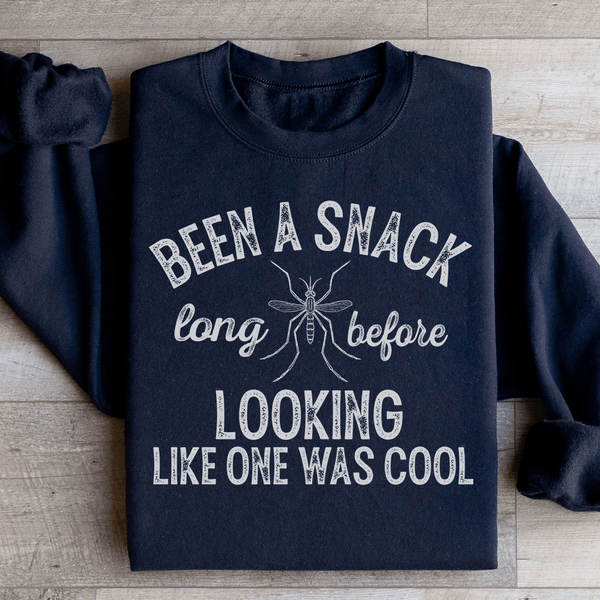 Been A Snack Long Before Looking Like One Was Cool Sweatshirt Black / S Peachy Sunday T-Shirt