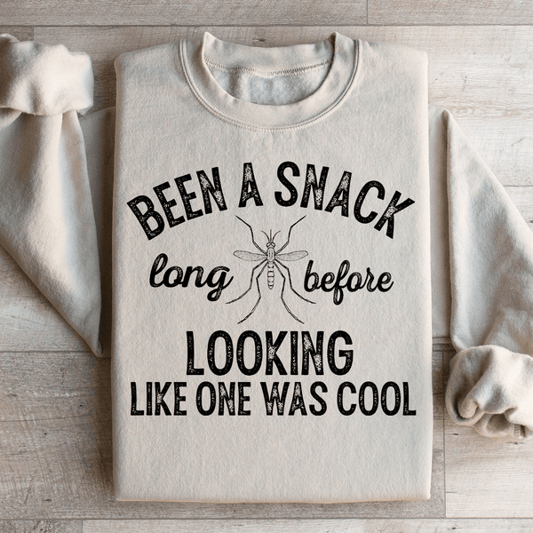 Been A Snack Long Before Looking Like One Was Cool Sweatshirt Sand / S Peachy Sunday T-Shirt