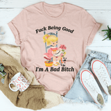 Being Good I’m A Bad Tee Heather Prism Peach / S Peachy Sunday T-Shirt