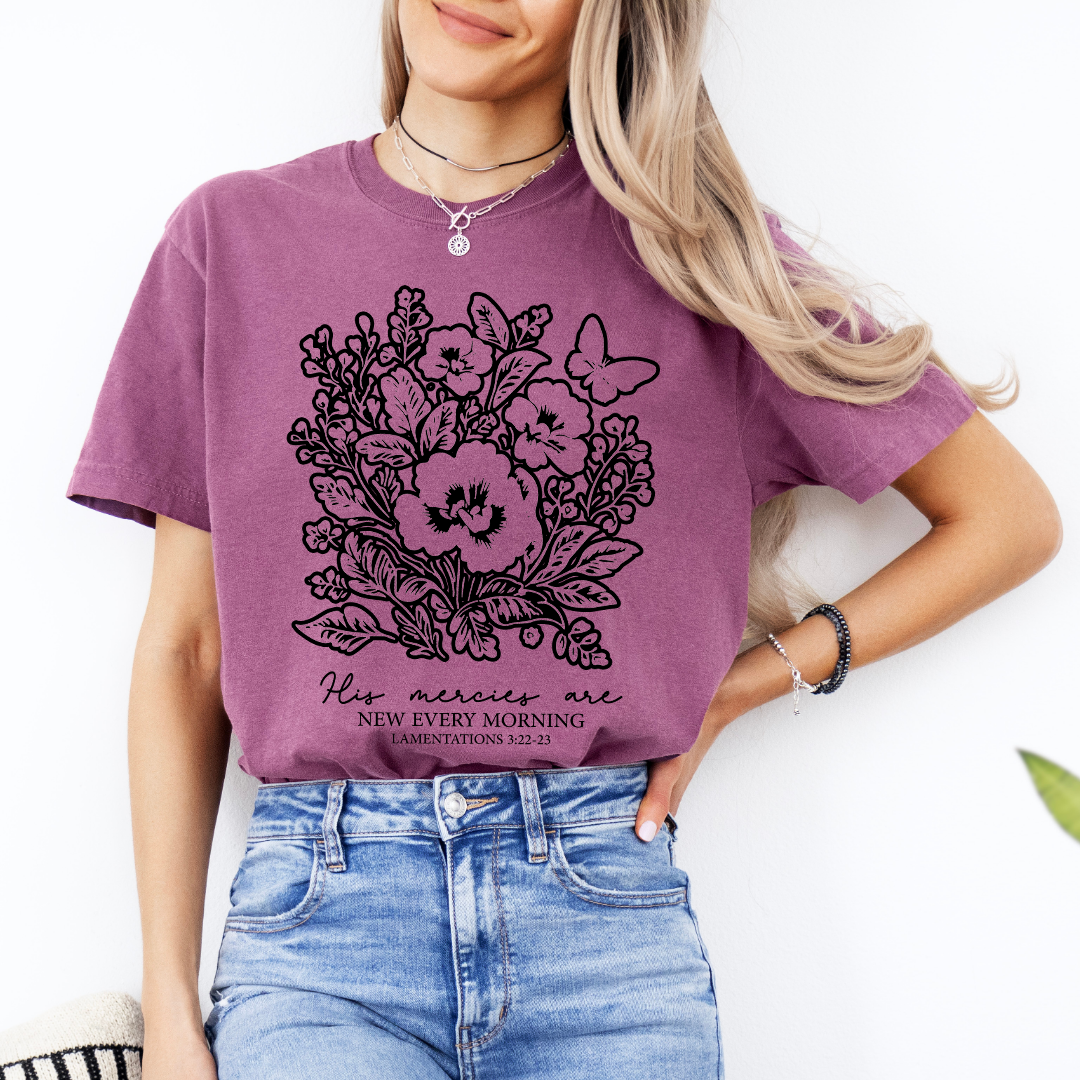 His Mercies Are New Every Morning Tee