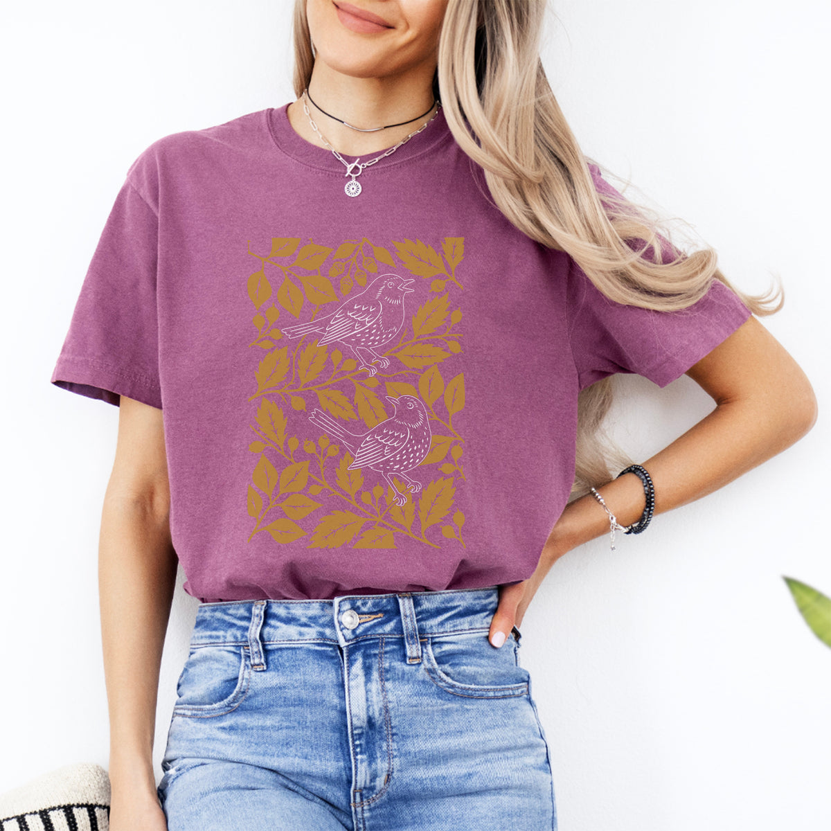 T-shirt graphique Vintage Songbird