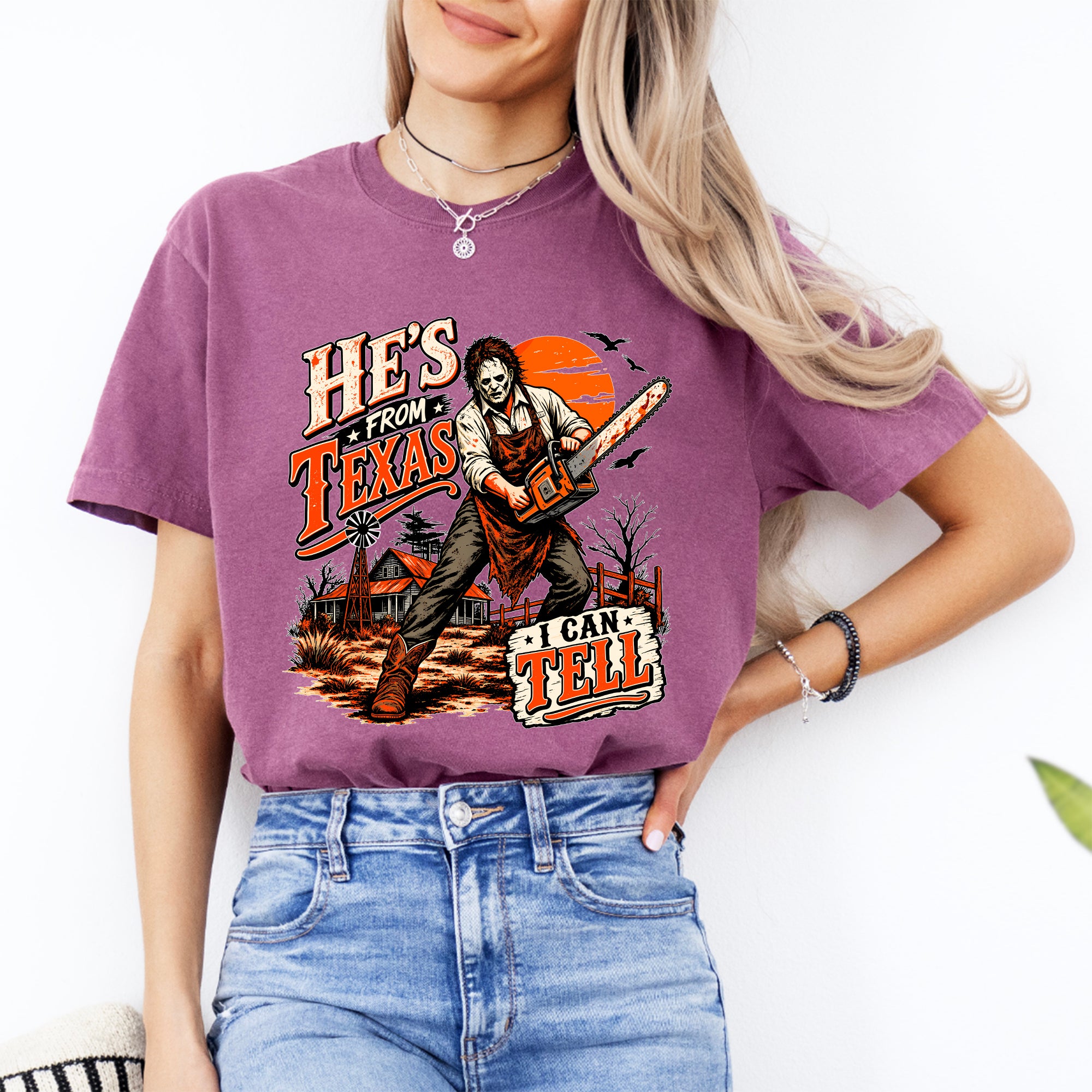 Camiseta «Él es de Texas»