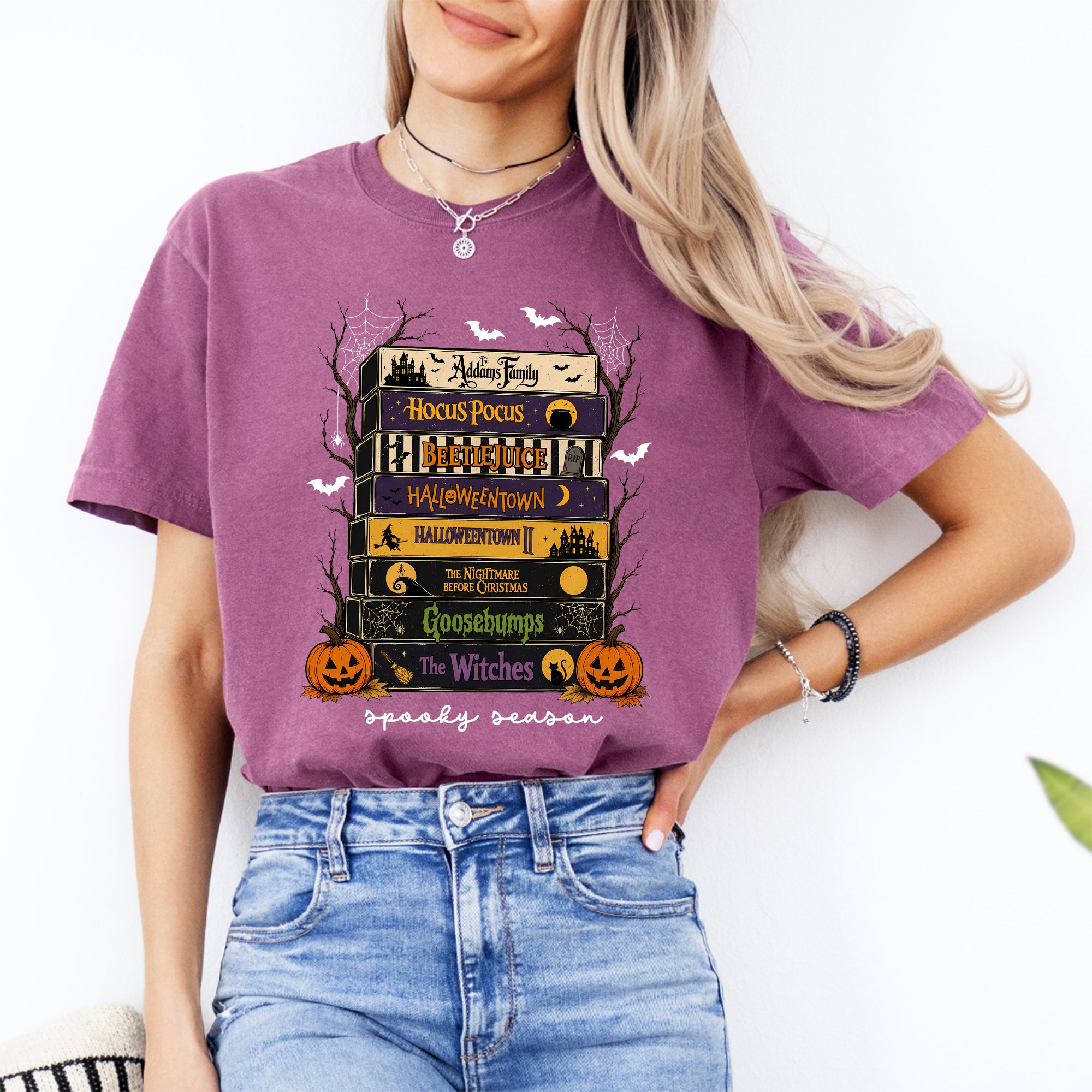 T-shirt VHS d’Halloween vintage
