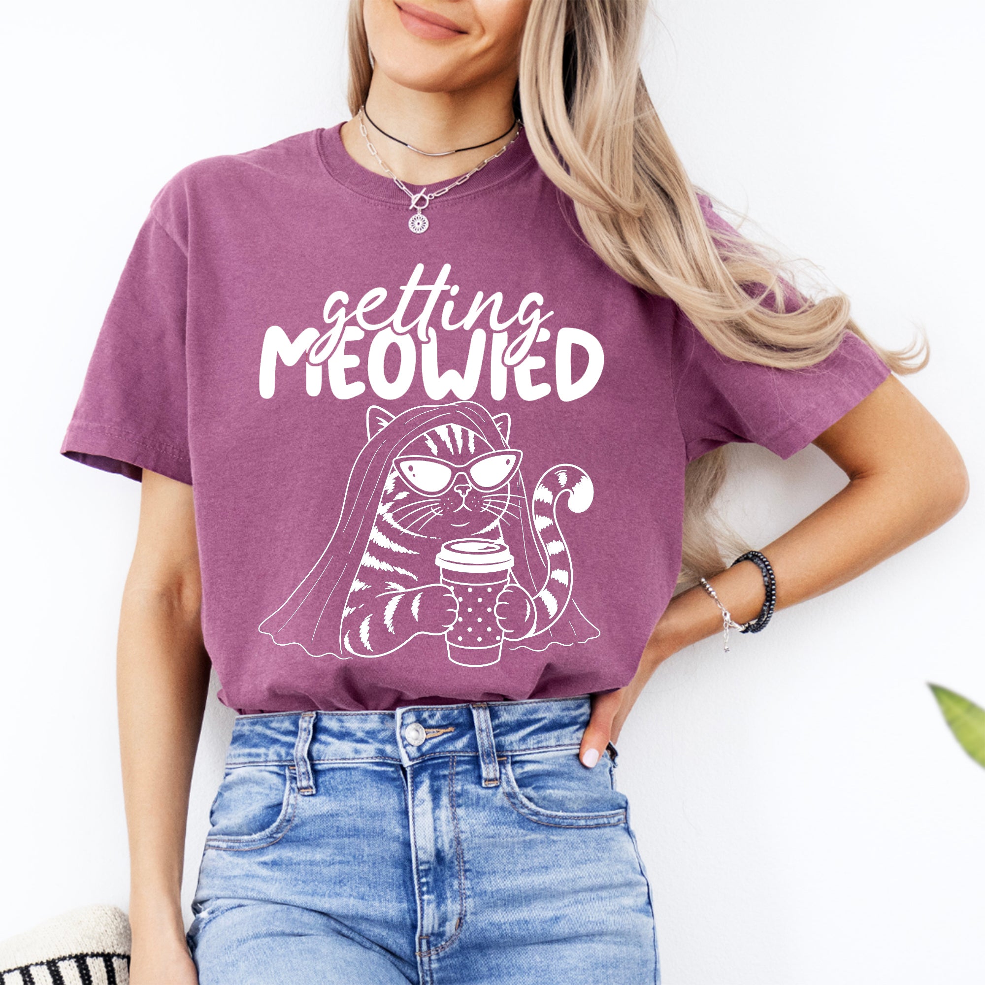 „Getting Meowied“-T-Shirt