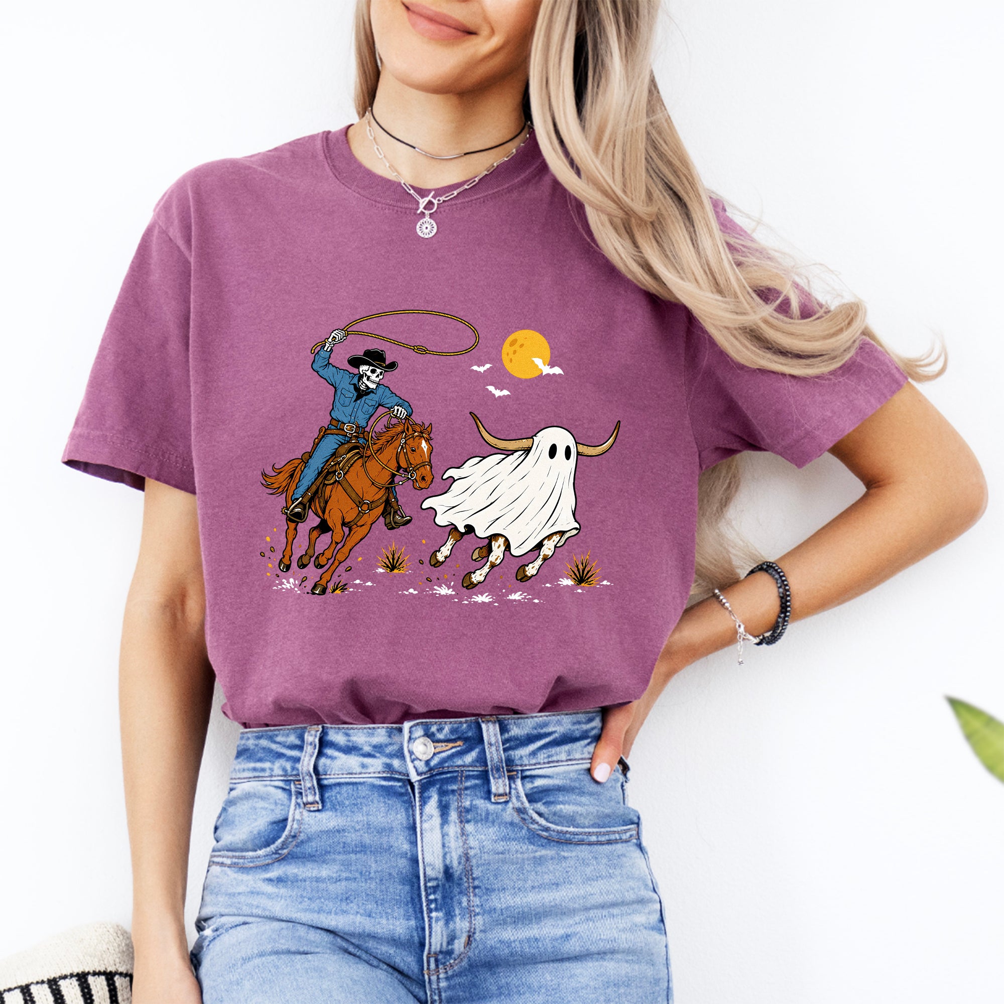 Halloween-Cowboy-T-Shirt