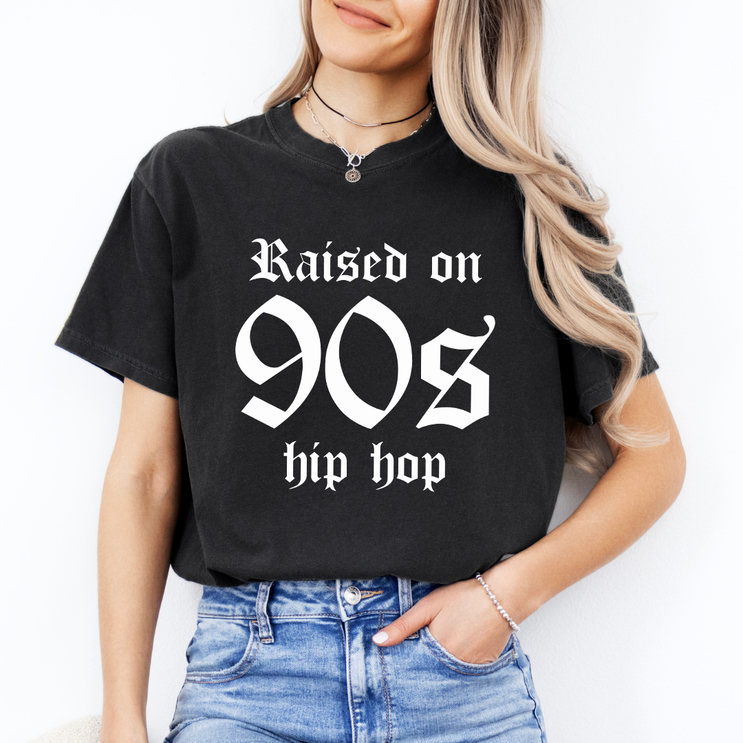 Raised On 90s Hip Hop Tee