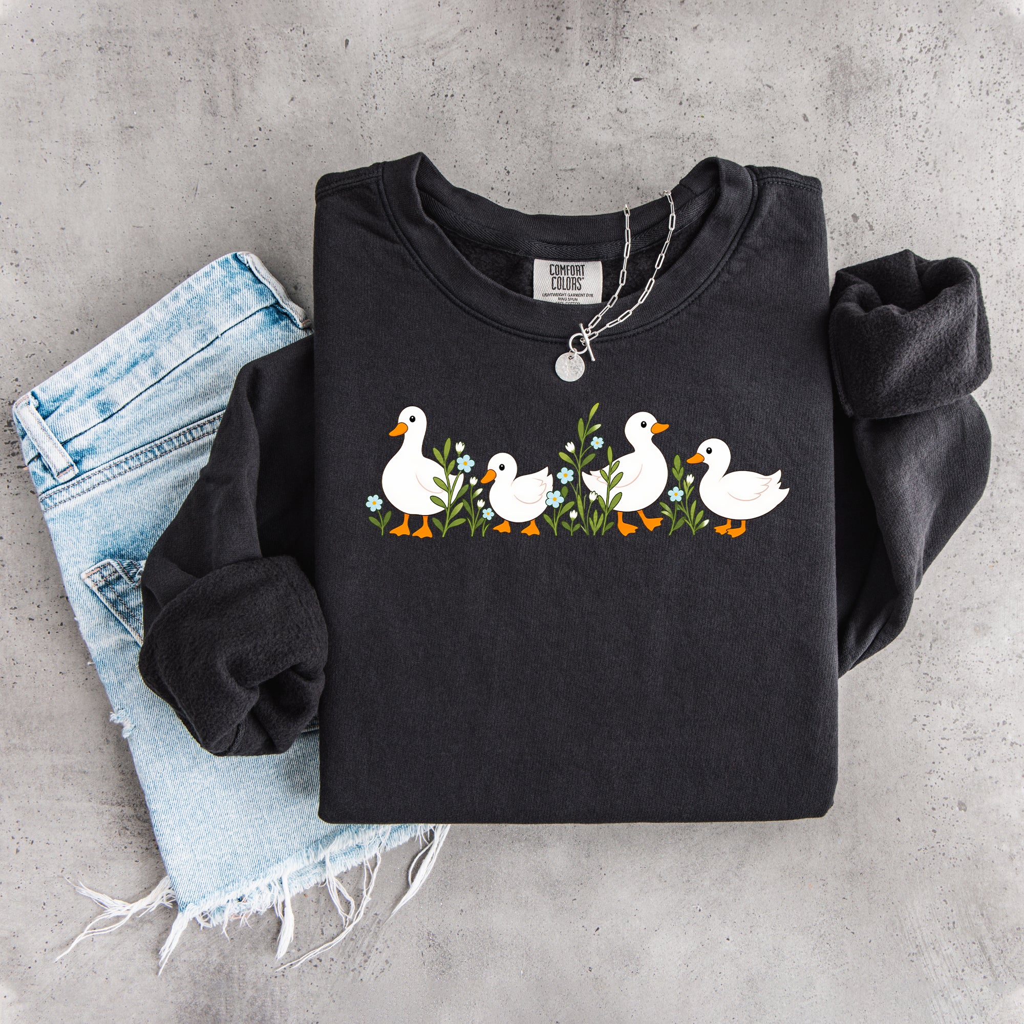 Enten-Sweatshirt