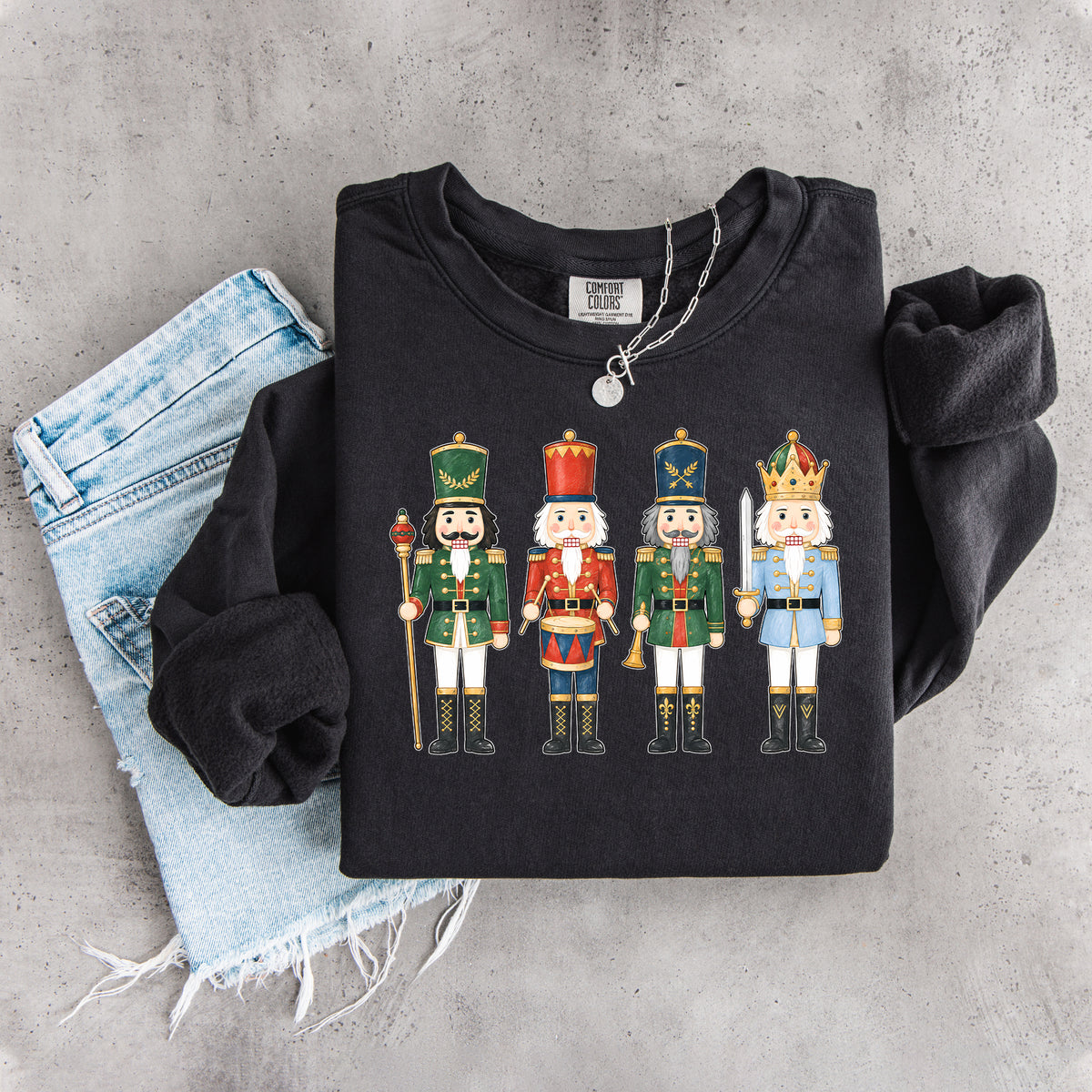 Nussknacker-Sweatshirt