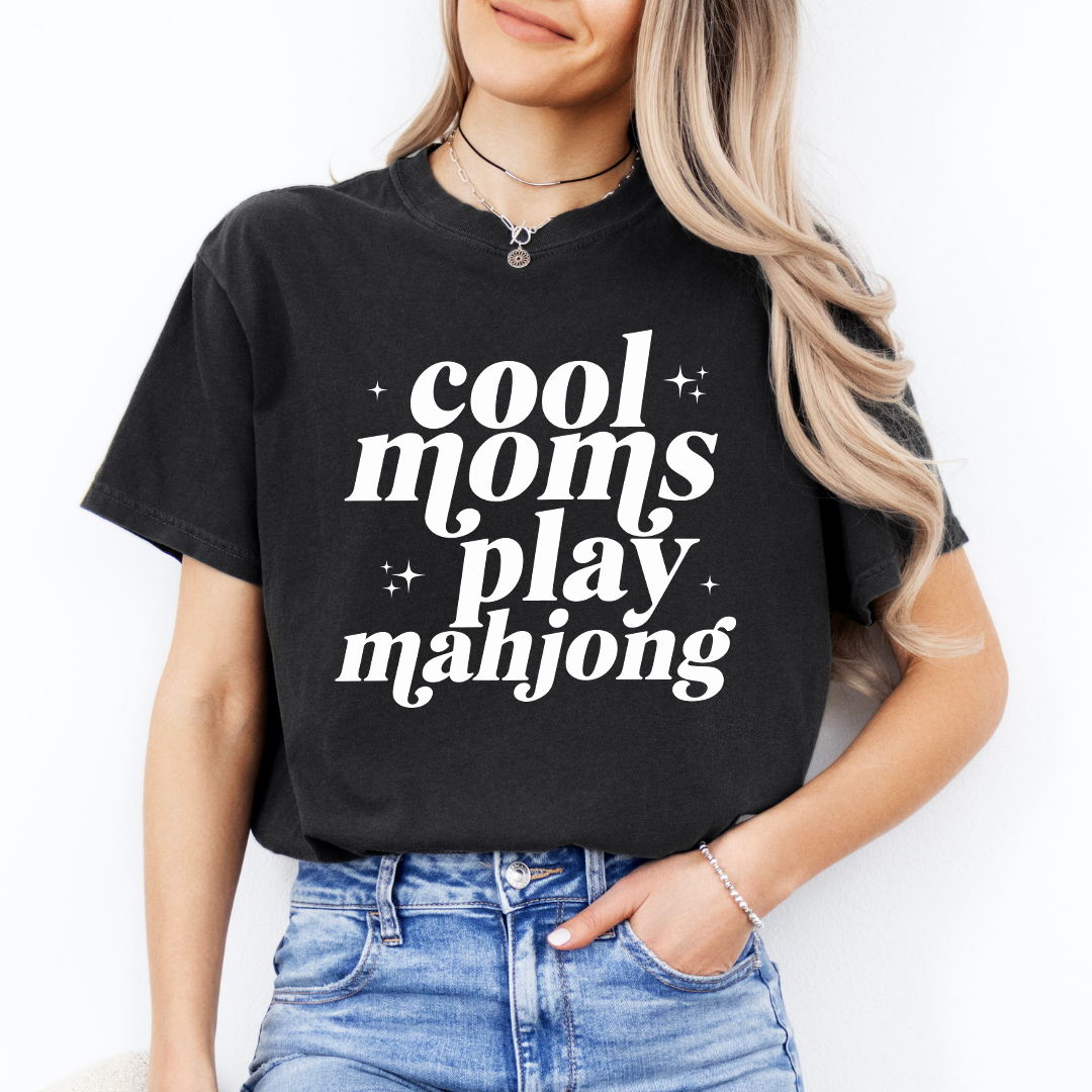 Cool Moms Play Mahjong Tee