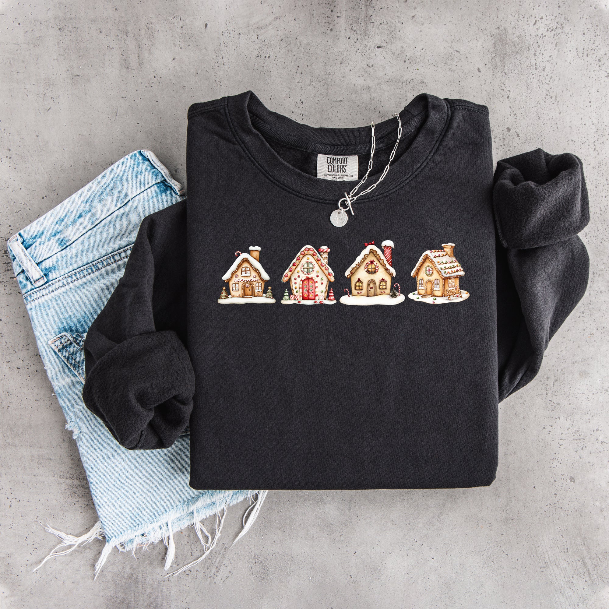 Lebkuchenhaus-Sweatshirt
