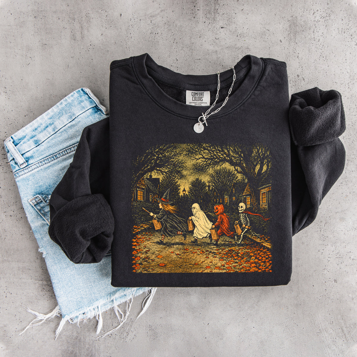 Sudadera oscura de Halloween