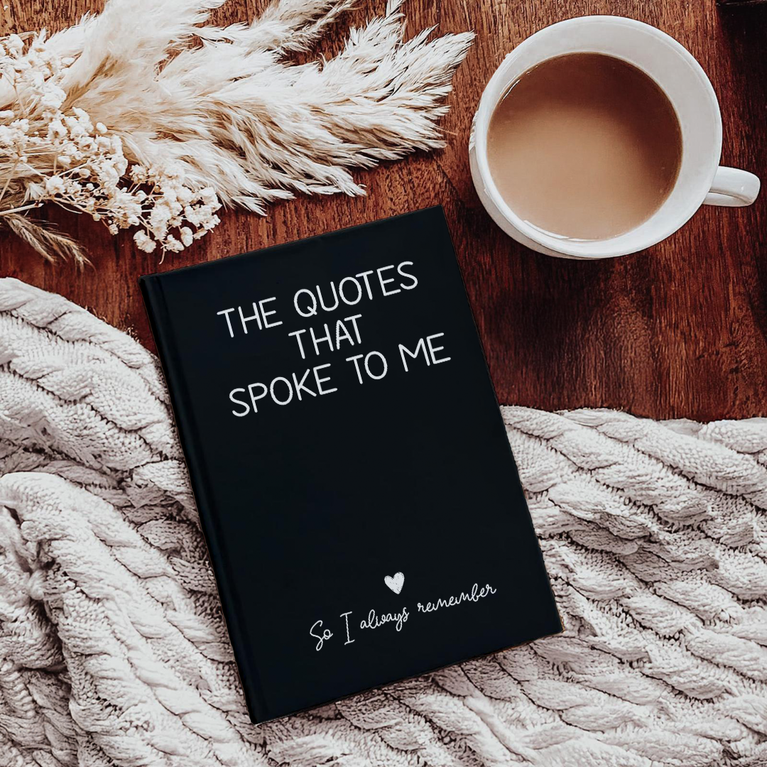 Personalized Quote Collection Journal