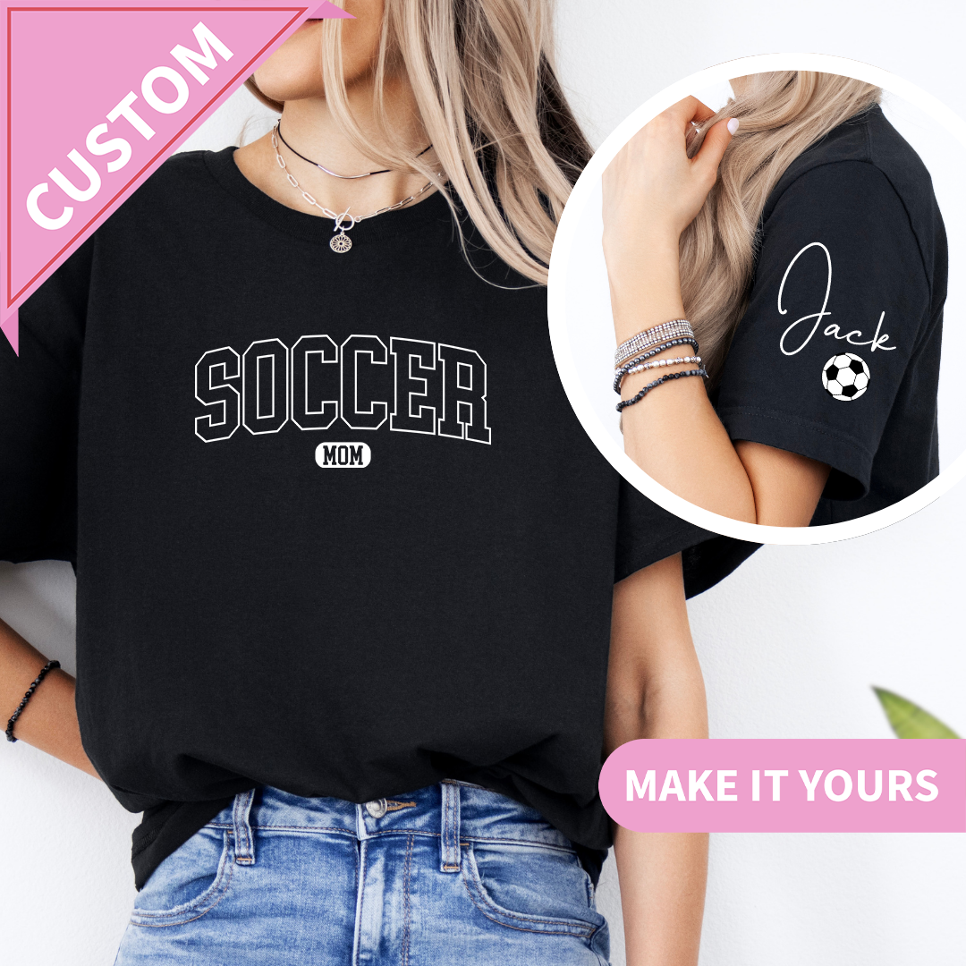 Custom Soccer Mom Sports Mom Game Day Tee