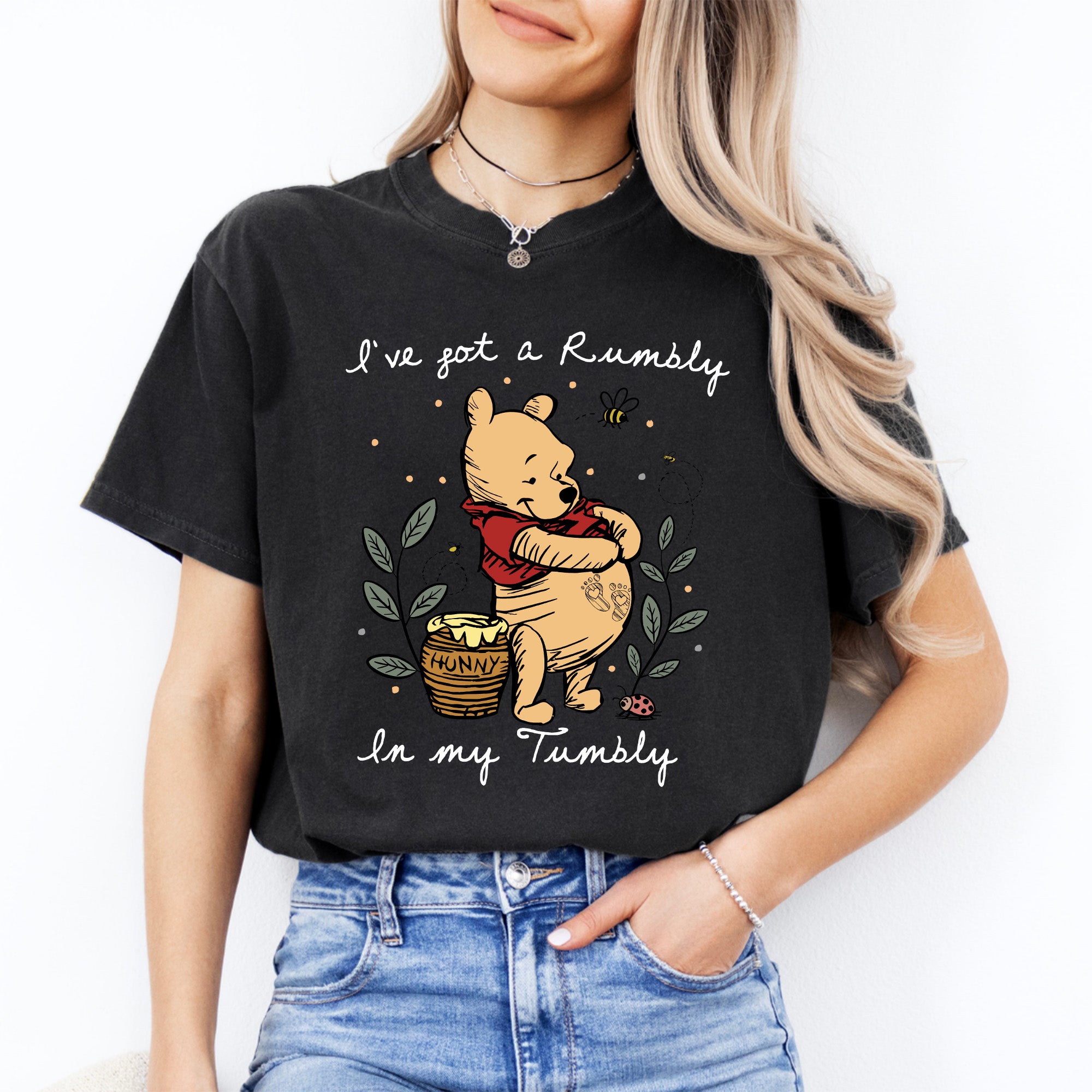 I've Got Rumbly In My Tumbly  Pregnancy Reveal Tee