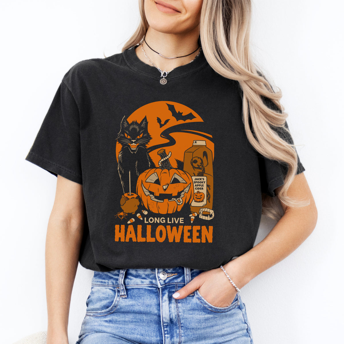 Camiseta «Larga vida a Halloween»