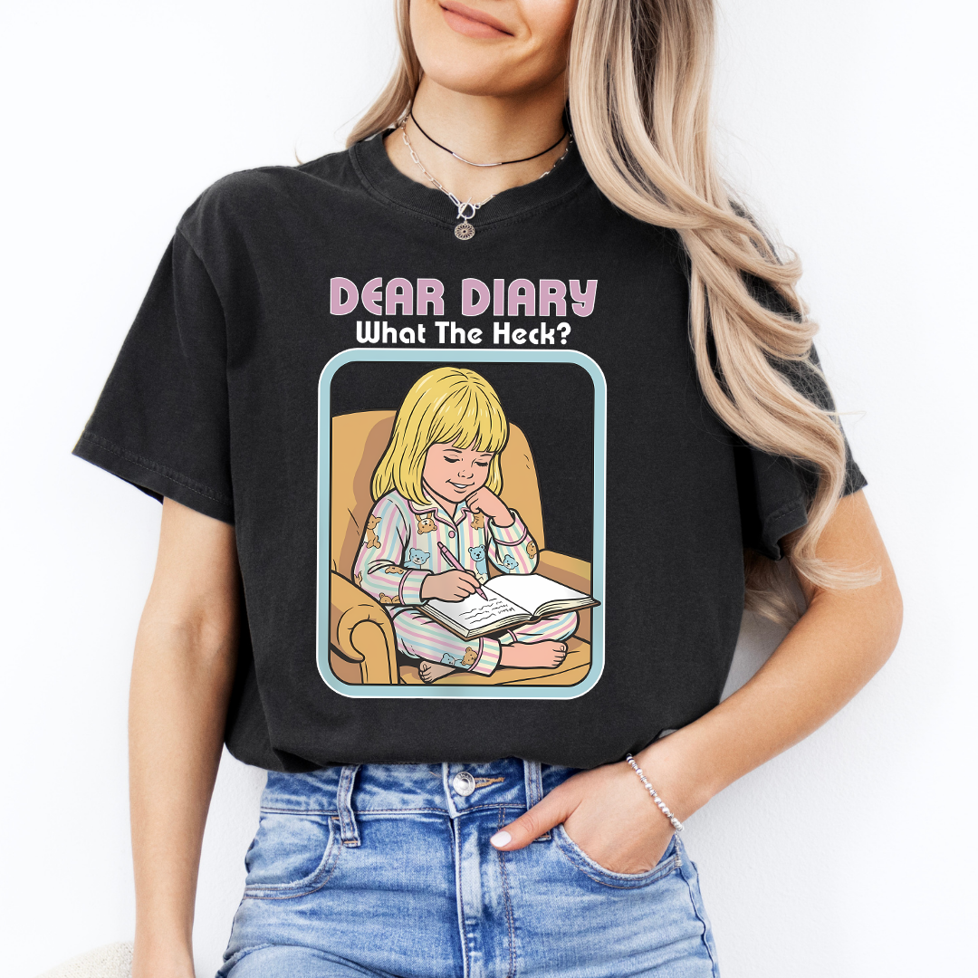 Dear Diary What The Heck Tee