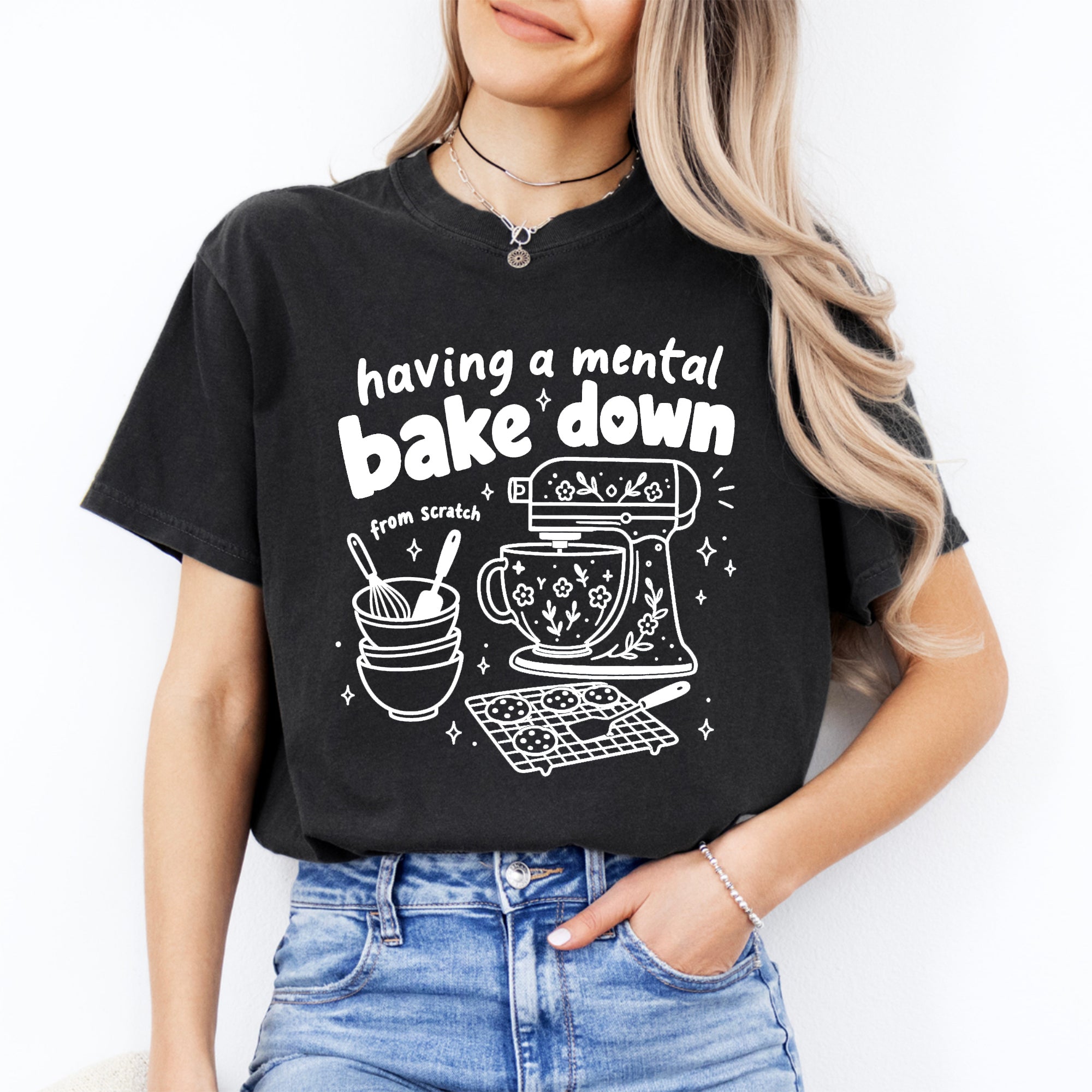 T-Shirt „Ich habe gerade einen mentalen Zusammenbruch“