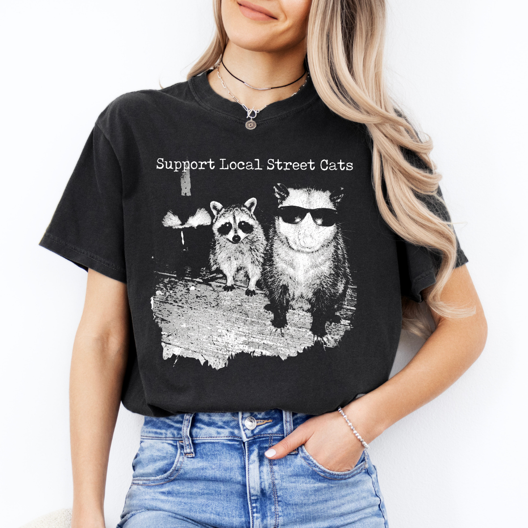 Support Local Street Cats Tee