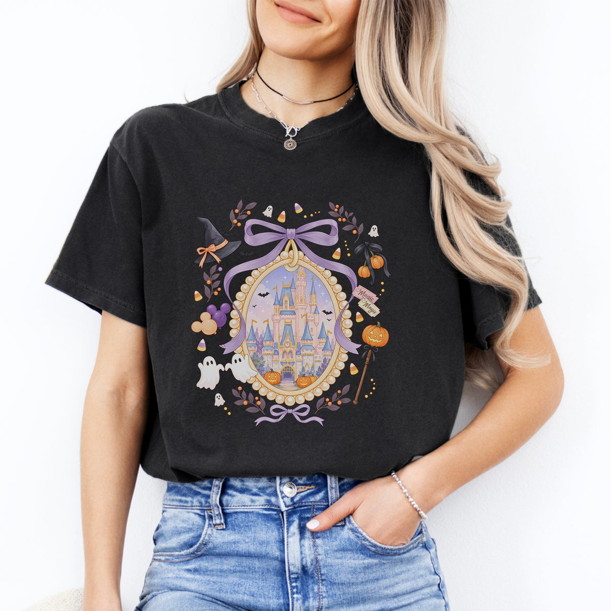 T-shirt d'Halloween rétro Walt Disney World