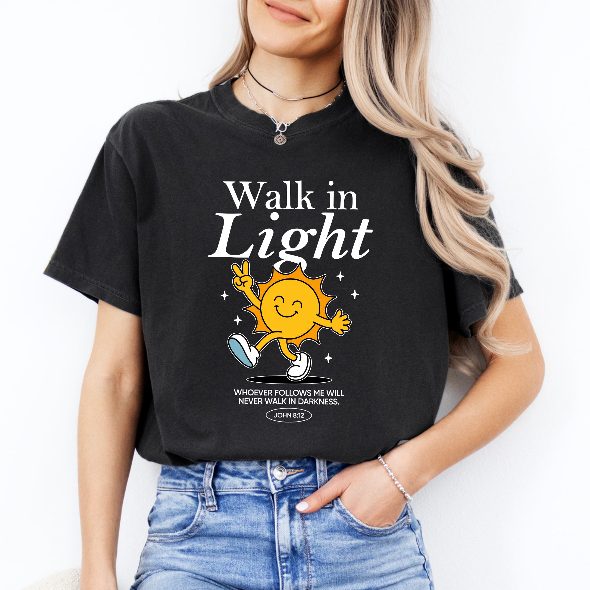 Camiseta «Camina en la luz»