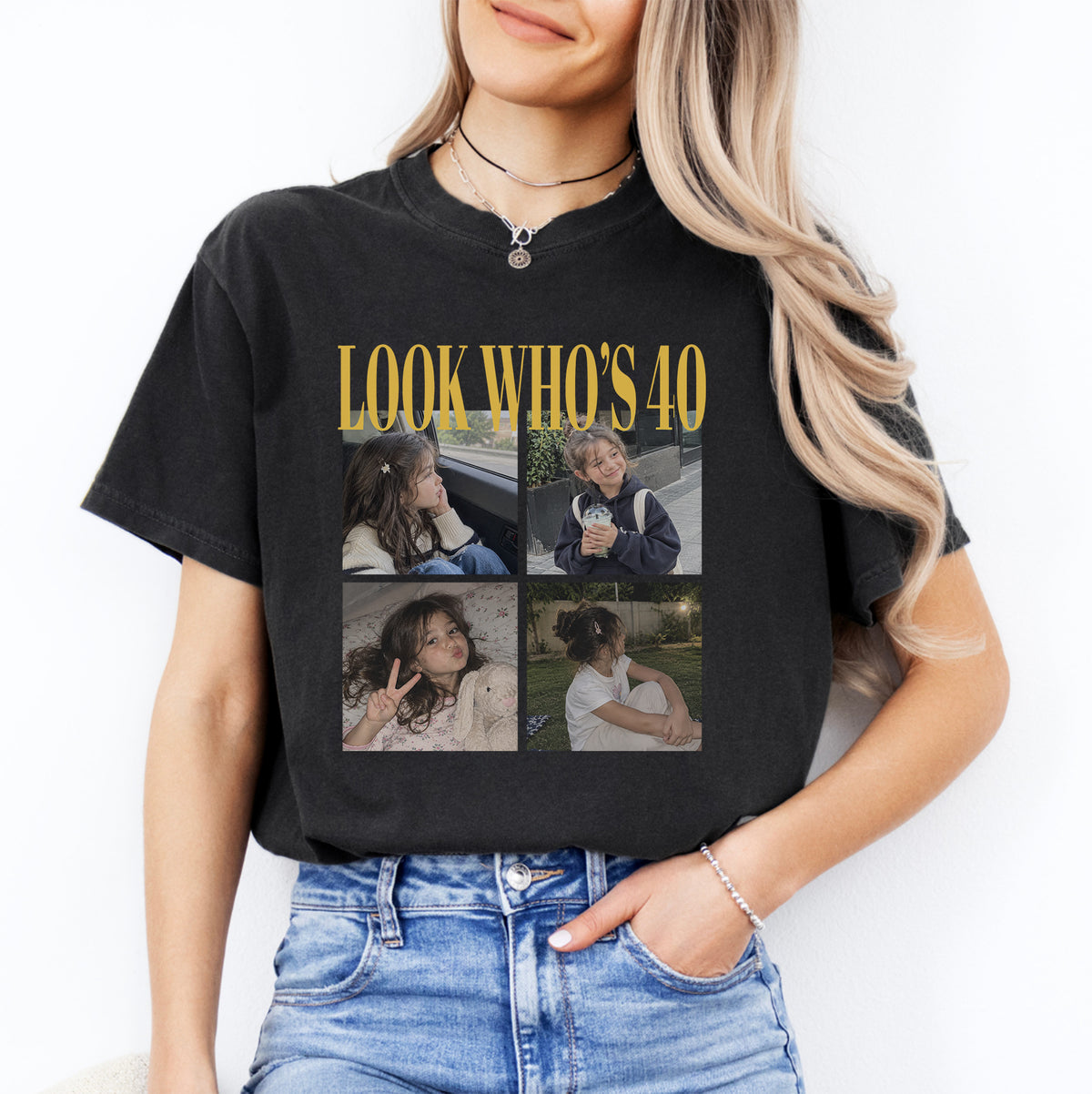 Personalized Photo 40th Birthday