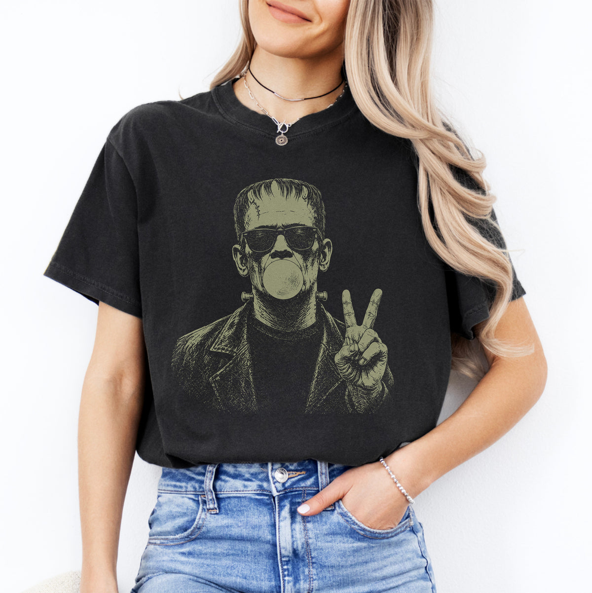 Frankenstein Bubble Gum Tee