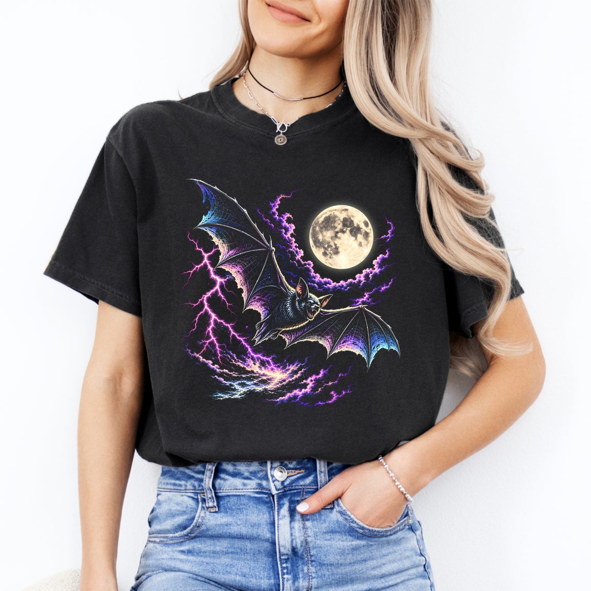 Vintage Bat For Women Tee