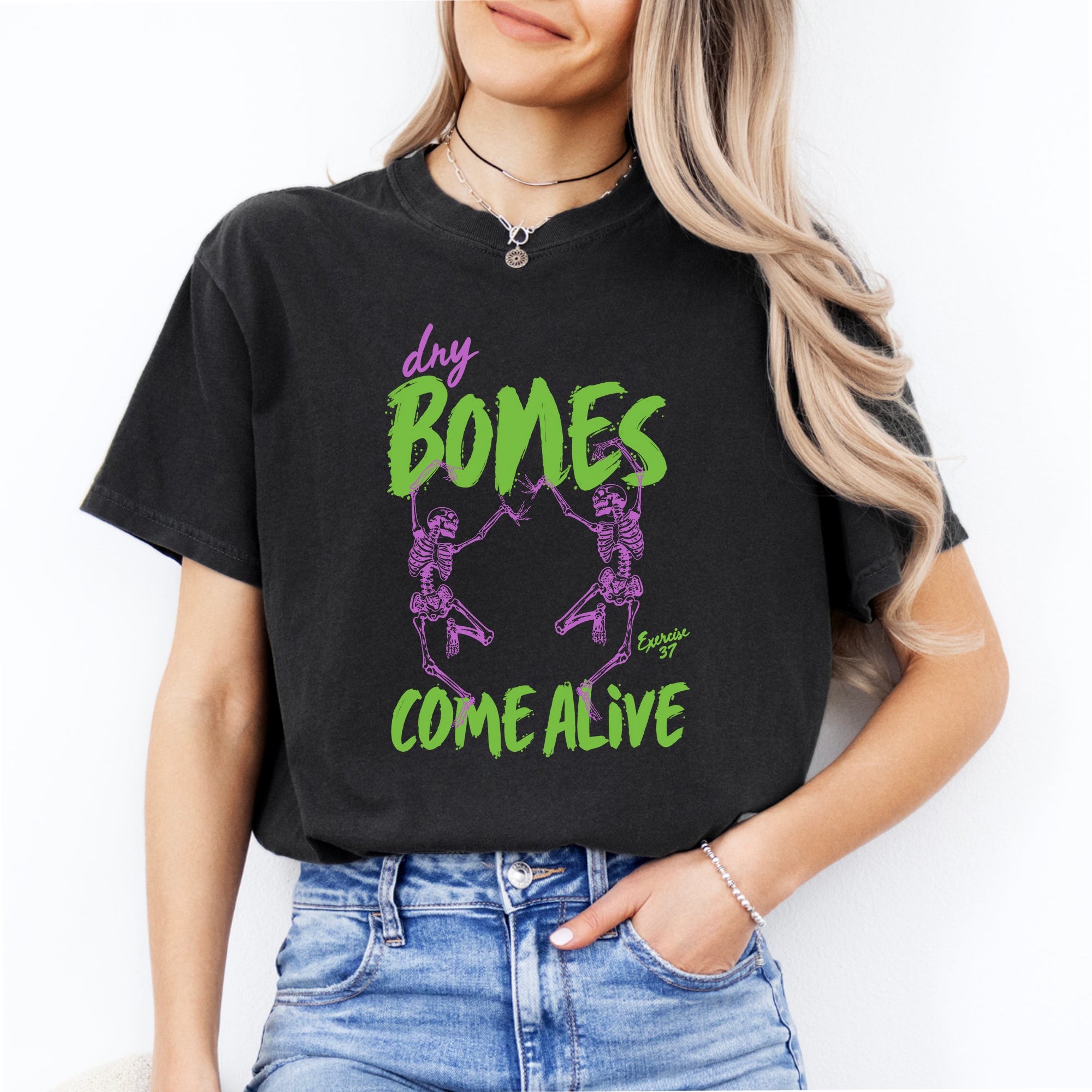 T-shirt « Les os se raniment » – verset biblique