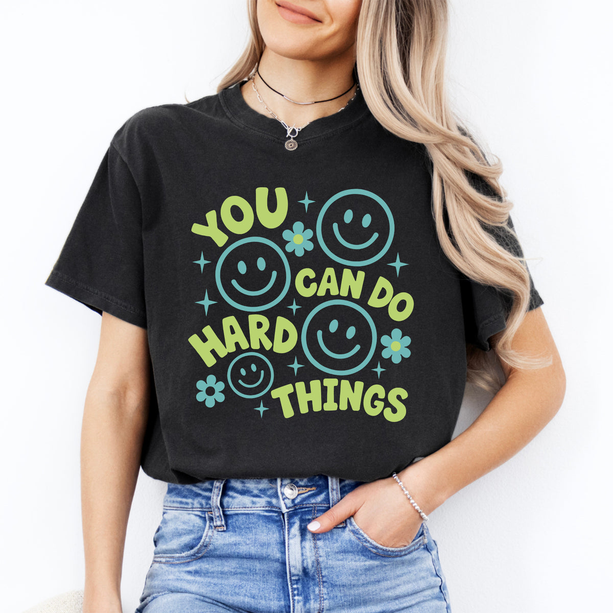 You Can Do Hard Things Tee