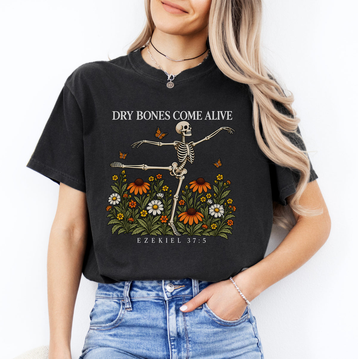 Dry Bones Come Alive Ezekiel 37 5 Tee
