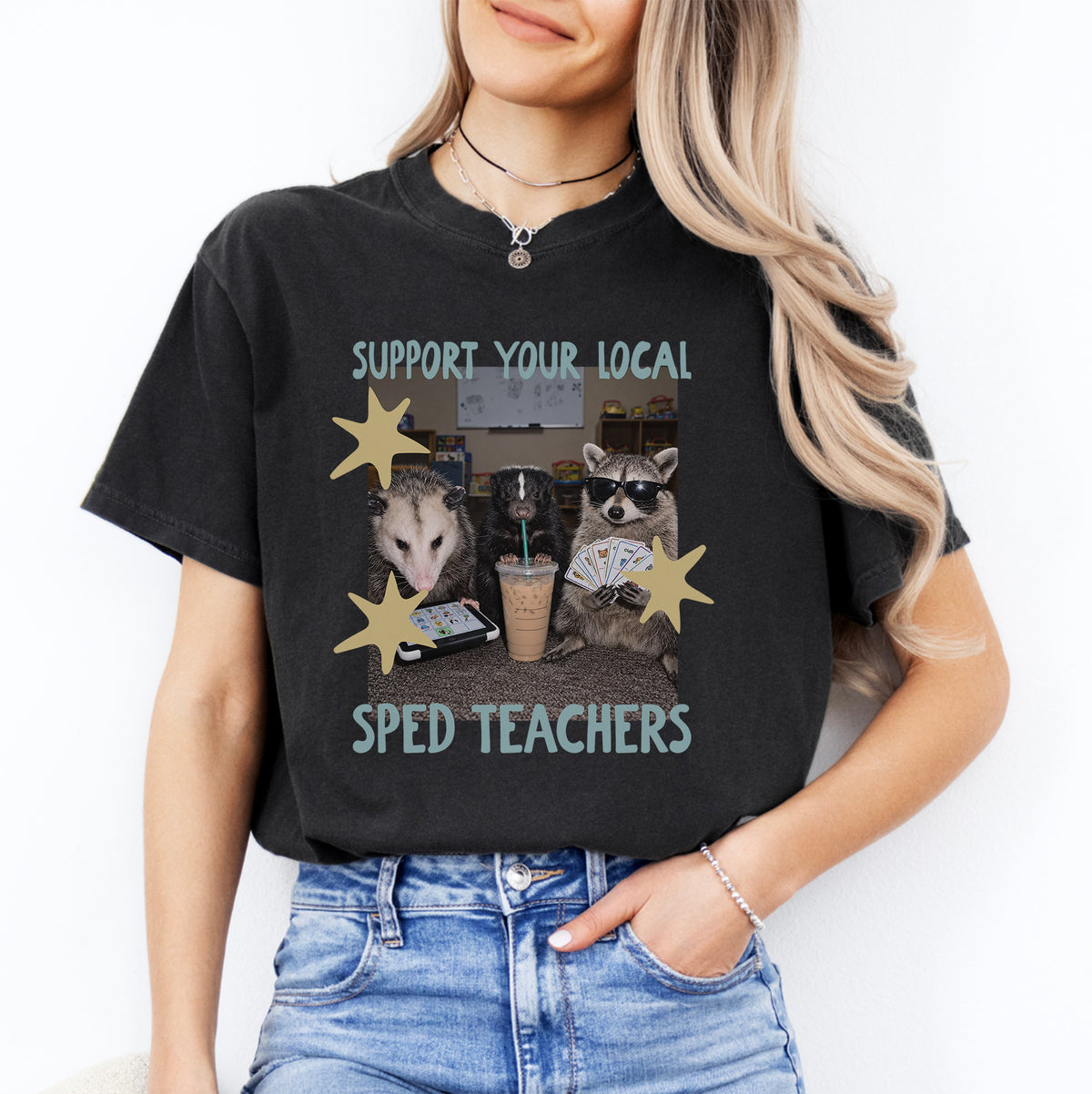 Support Your Local Sped Teachers Tee