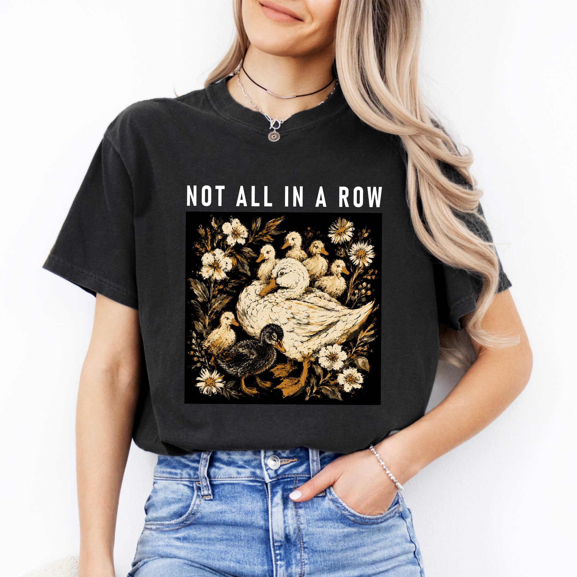 T-Shirt „Ducks Not In A Row“