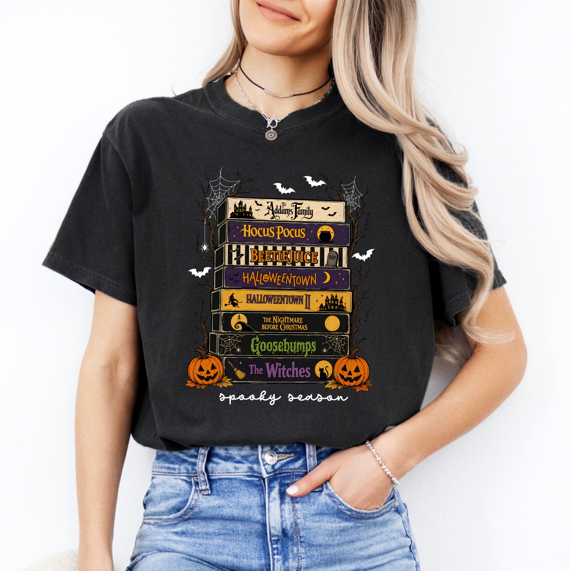 T-shirt VHS d’Halloween vintage