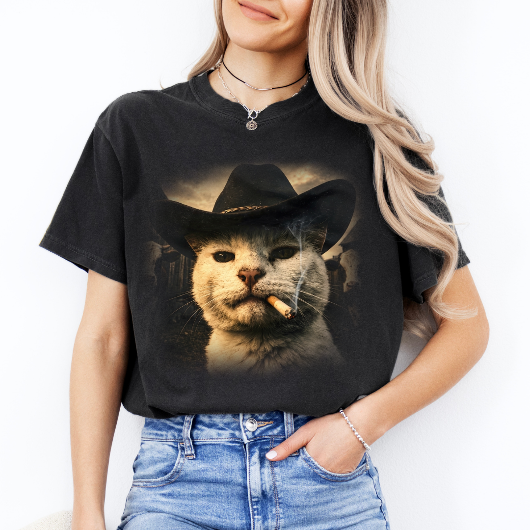 Cowboy Cat Tee