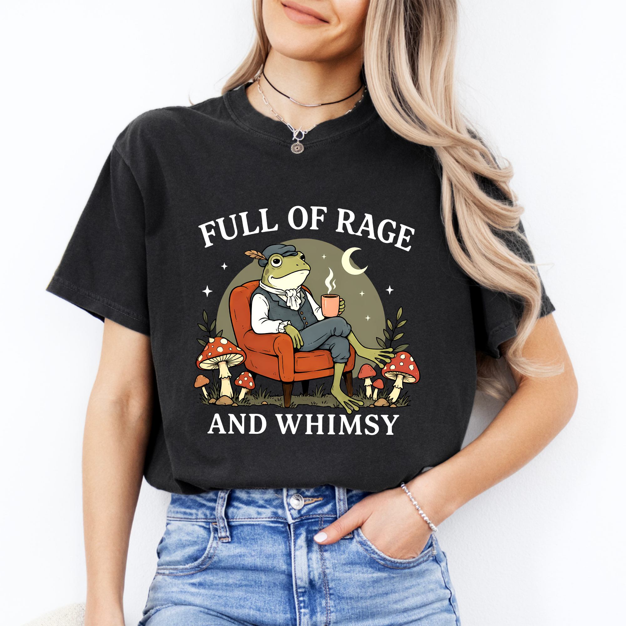 Camiseta «Llena de rabia y fantasía»