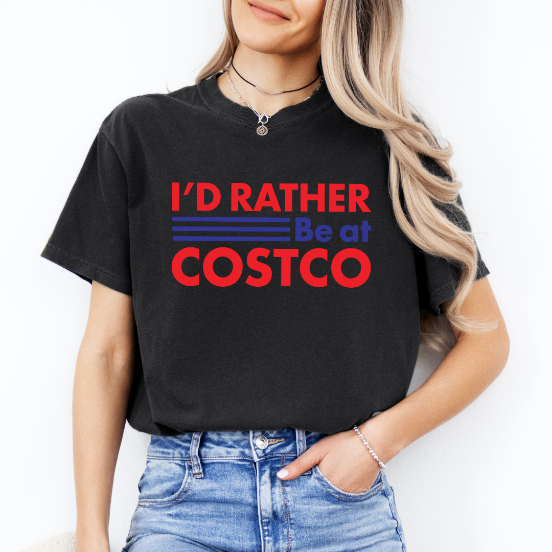 I'd Rather Be At Costco Tee