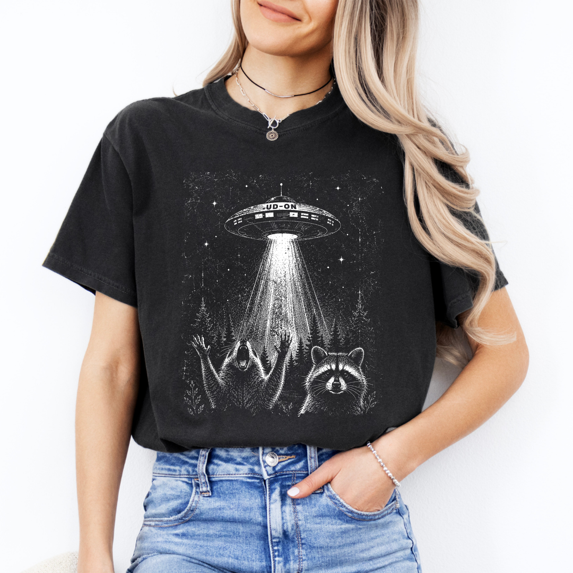 Vintage Raccon UFO Tee
