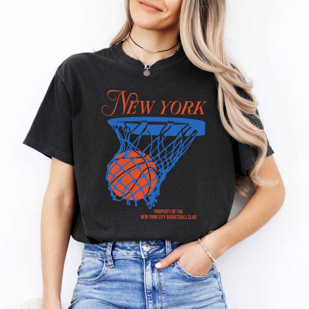 New York Basketball Tee