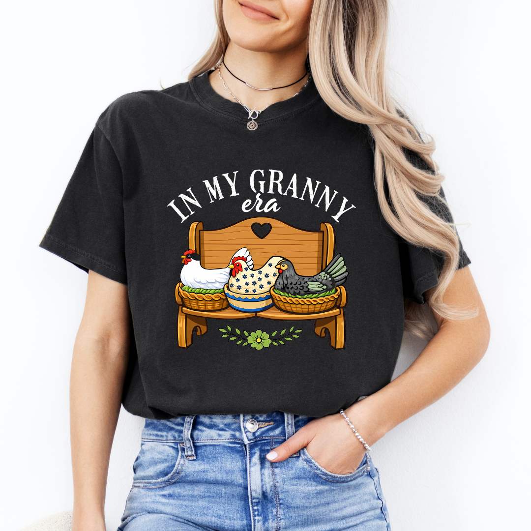 In My Granny Era Vintage Farmhouse Tee