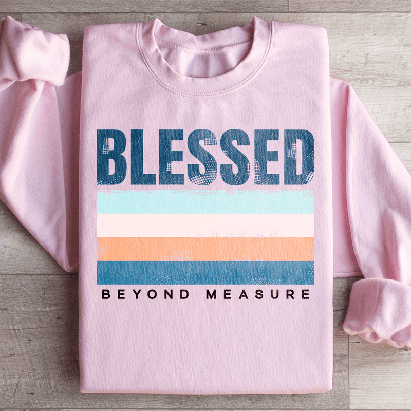 Blessed Sweatshirt Light Pink / S Peachy Sunday T-Shirt