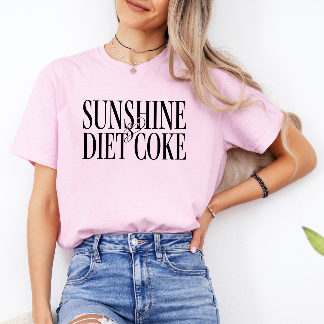 Sunshine And Diet Coke Tee