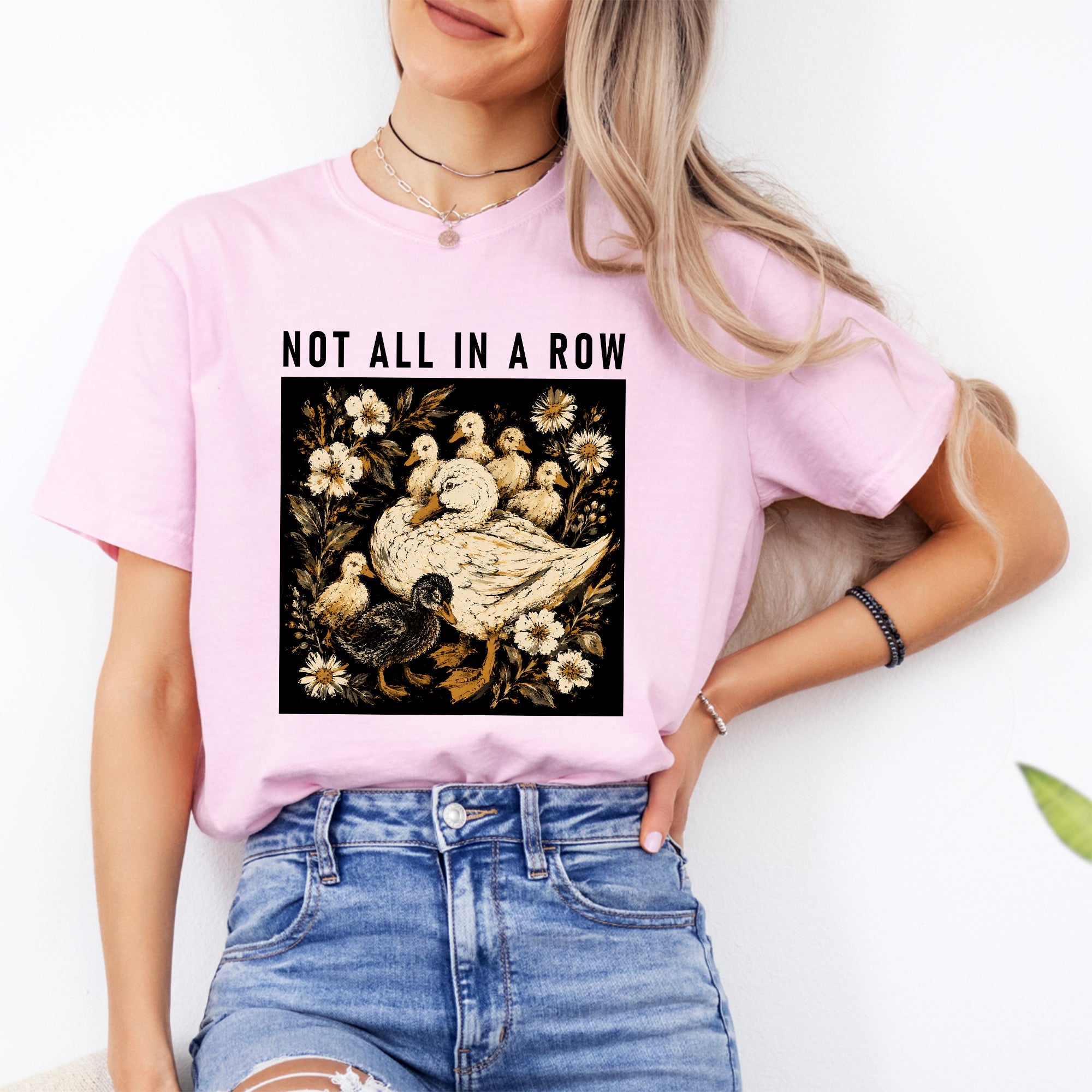 T-Shirt „Ducks Not In A Row“