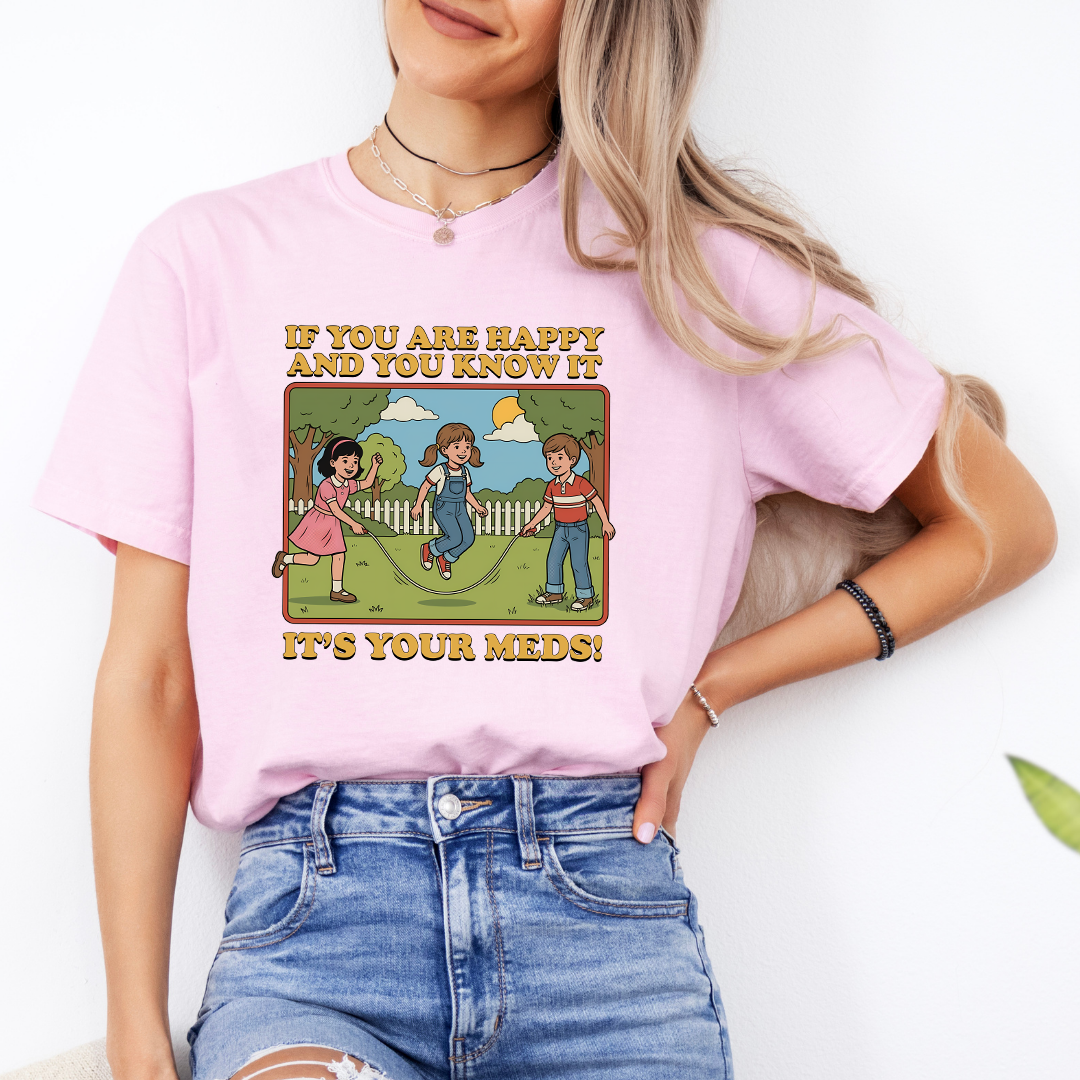 Camiseta Si Eres Feliz Y Lo Sabes