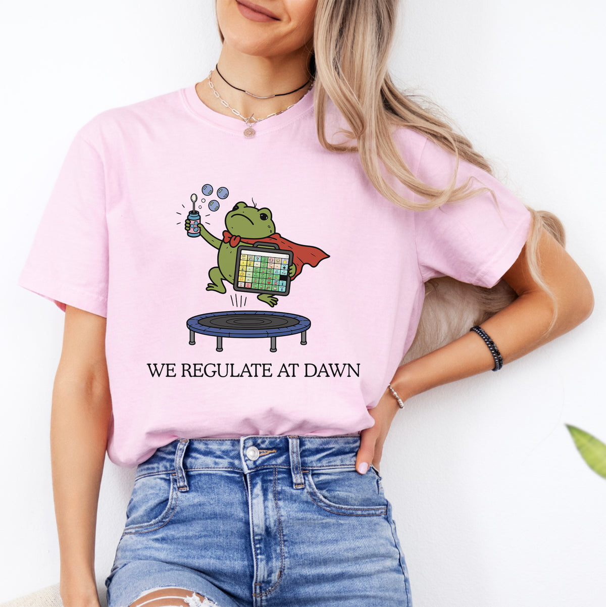 T-shirt « On régule à l’aube »