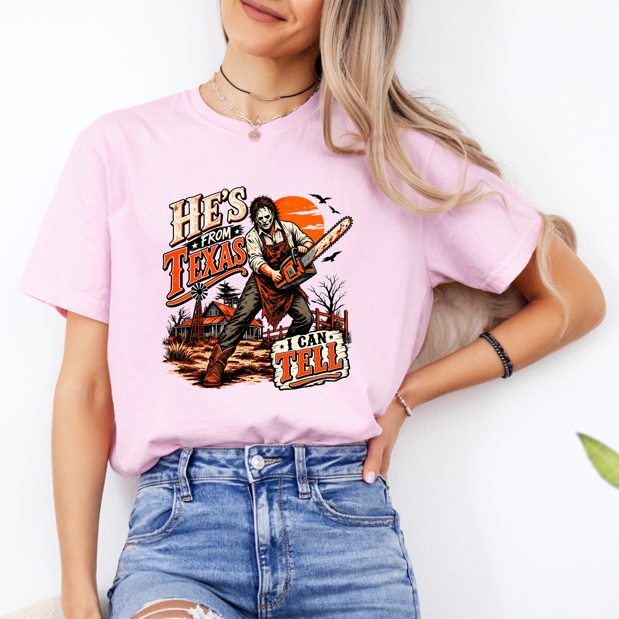 Camiseta «Él es de Texas»