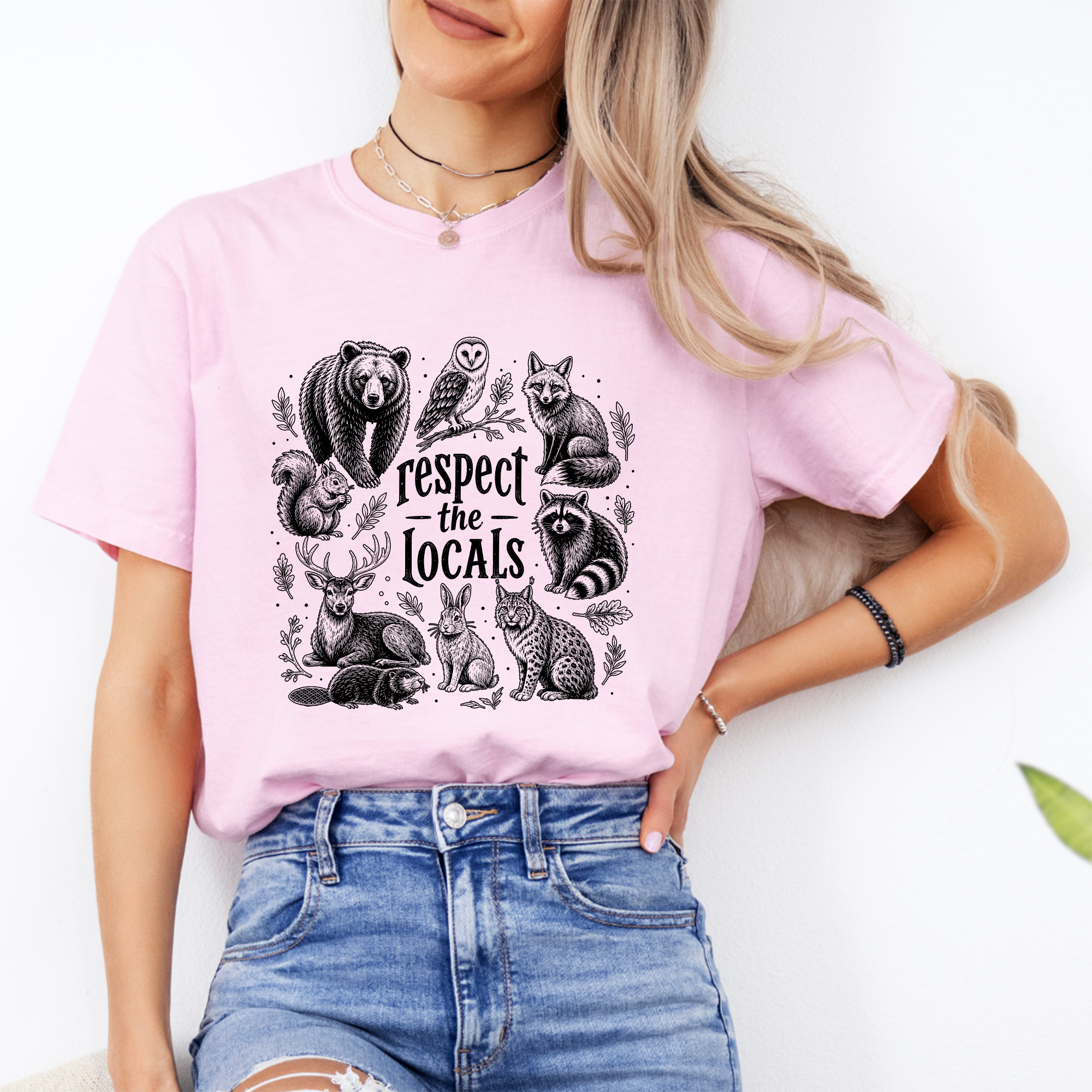 Respektiere die Einheimischen – T-Shirt