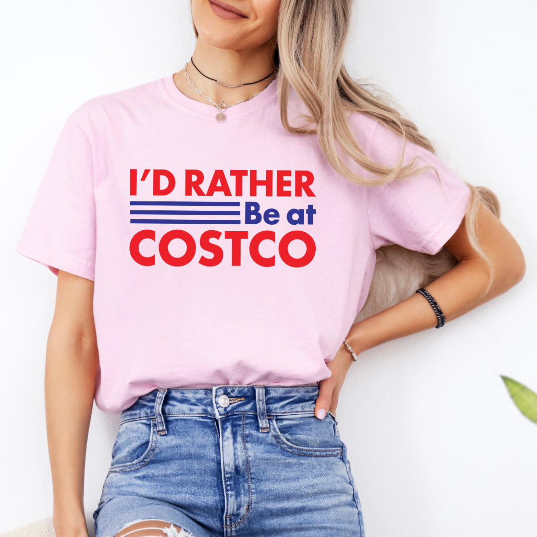 I'd Rather Be At Costco Tee