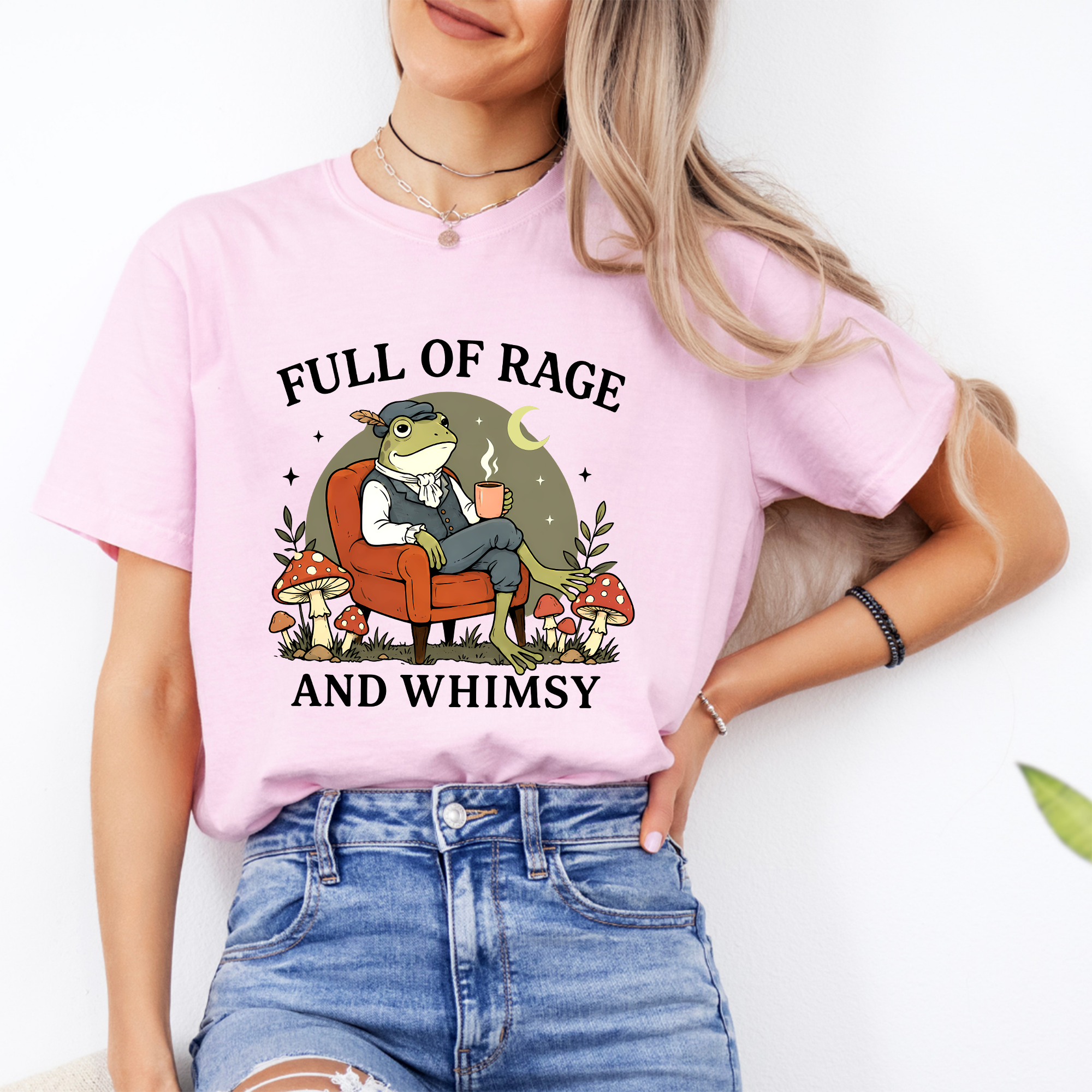 Camiseta «Llena de rabia y fantasía»