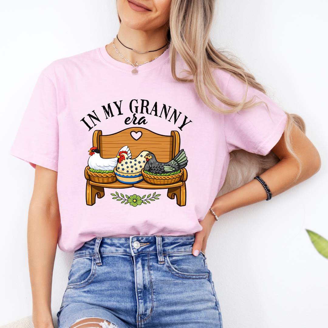 In My Granny Era Vintage Farmhouse Tee