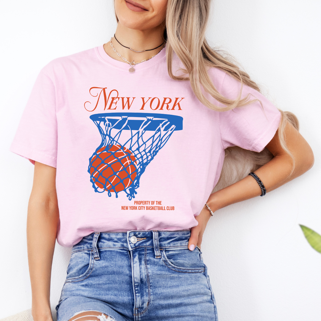 New York Basketball Tee